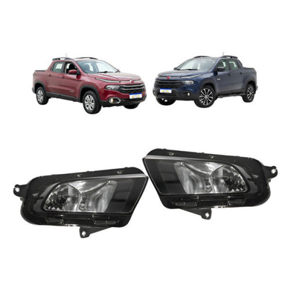 Par Farol Fiat Toro 2016 2017 2018 2019 2020 2021 Novo - Direito