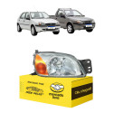 Farol Fiesta Courier 2000 01 02 03 04 05 06 07 08 A 13 L.d Direito/passageiro