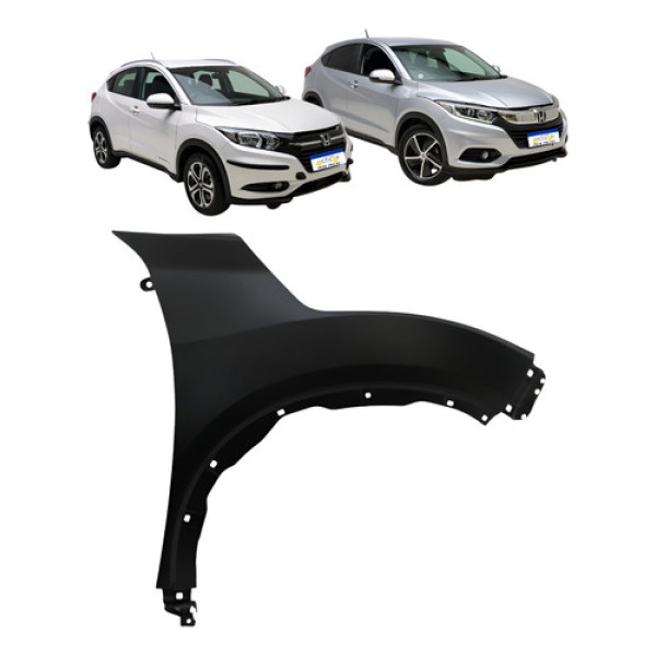 Paralama Dianteiro Direito Honda Hrv 2015 A 2021 C/ Suporte - - Direito