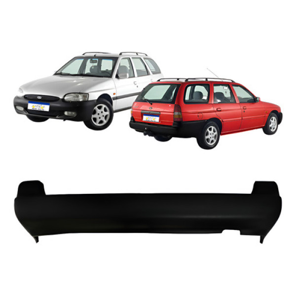 Parachoque Traseiro Escort Wagon 1997 1998 A 2003 Com Espuma