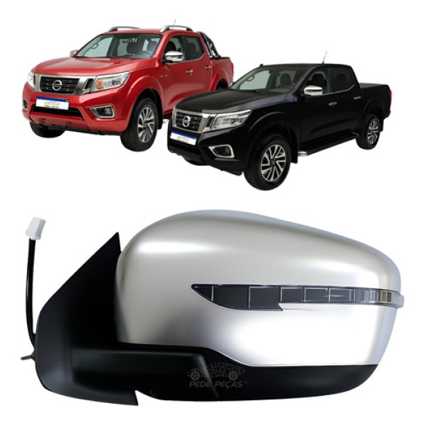 Retrovisor Le Nissan Frontier 2017 A 2025 Elétrico C/pisca