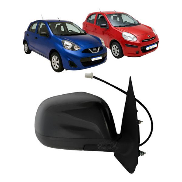 Retrovisor Eletrico Nissan March 2012 A 2020 Direito Novo Direito