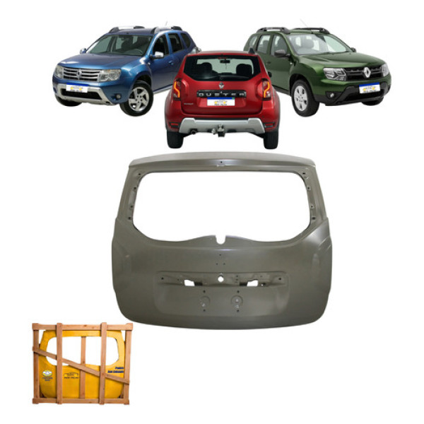 Tampa Traseira Duster 2011 12 13 14 15 16 17 2018 2019 2020 Cinza