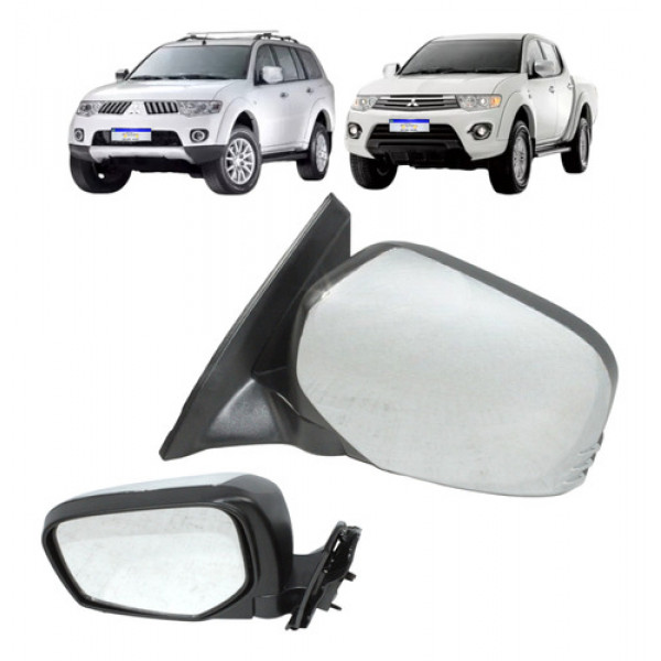 Retrovisor L200 Triton Pajero Dakar 2008 2009 2010 A 2017 Le