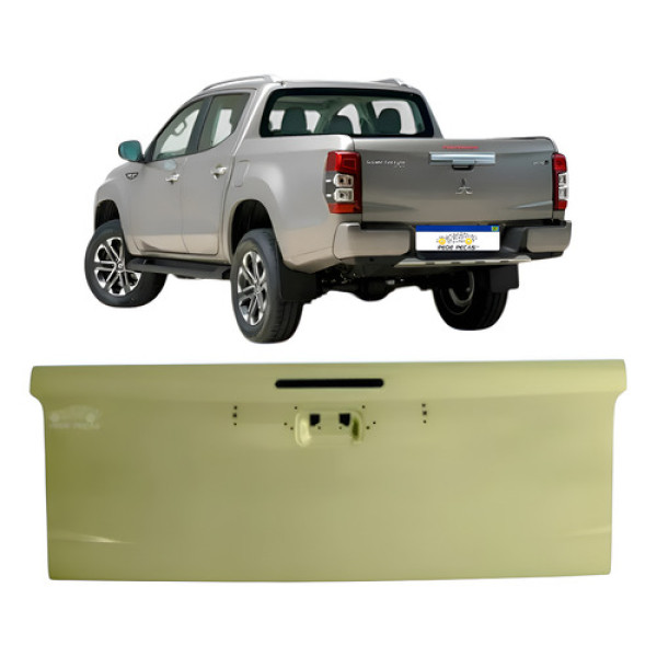 Tampa Traseira L200 Triton Sport 2017 2018 2019 2020 A 2023 Cinza Tampa Traseira L200 Triton Sport 2017 2018 2019 2020 A 2023 Cinza