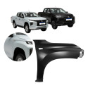 Paralama Dianteiro Mitsubishi L200 Triton 2021 2022 A 2024