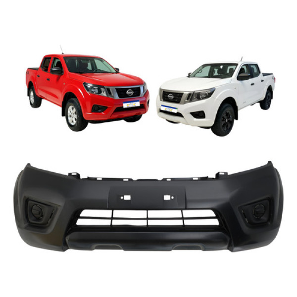 Parachoque Sem Ressalto Nissan Frontier 2017 A 2022 Preto
