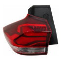Par Sinaleira Canto Tampa Gm Tracker 2020 21 A 2025 C/led Le Esquerdo/motorista Vermelho/cristal