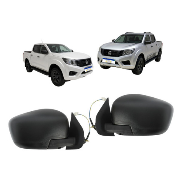 Par Retrovisor Nissan Frontier 2017 A 2022 Elétrico S/pisca