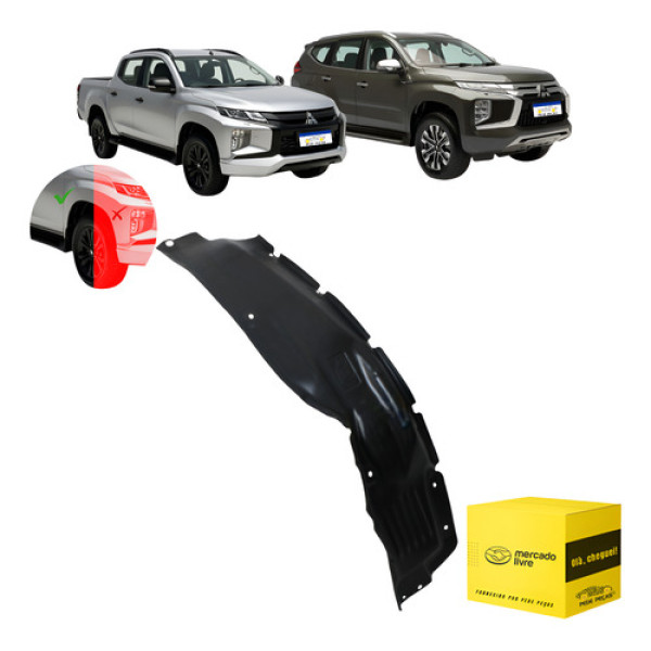 Parabarro Dianteiro Dakar L200 2021 A 2025 Posterior L.d