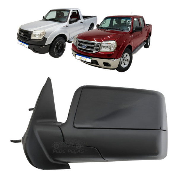 Retrovisor Le Ford Ranger 2009 2010 2011 2012 Fixo Manual