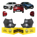 Par Parachoque Traseiro Byd Song Plus 2023 2024 2025 Novo