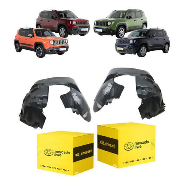 Par Parabarro Dianteiro Renegade 2015 2016 2017 A 2025