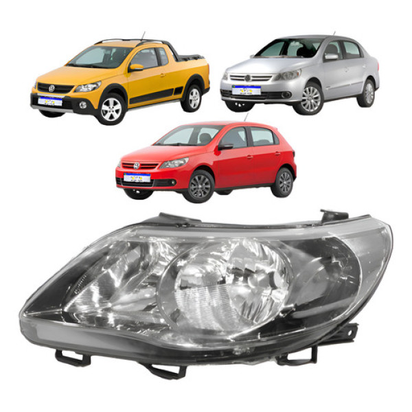 Farol Gol Voyage Saveiro G5 2009 2010 2011 2012 Duplo L.e Esquerdo