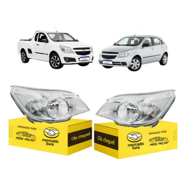 Farol Agile Montana 2010 11 12 13 14 15 16 17 18 A 2021 Par Ambos Lados