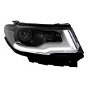 Farol Jeep Compass 2017 2018 2019 2020 21 C/led Lado Direito Direito/passageiro