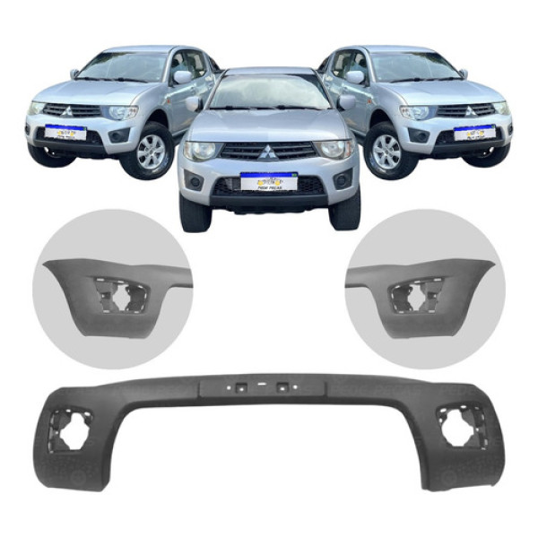 Parachoque Mitsubishi L200 Triton Gl 2012 A 2016 S/moldura 