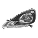 Farol Esquerdo Honda Fit 2013 2014 Elétrico Mascara Negra Esquerdo