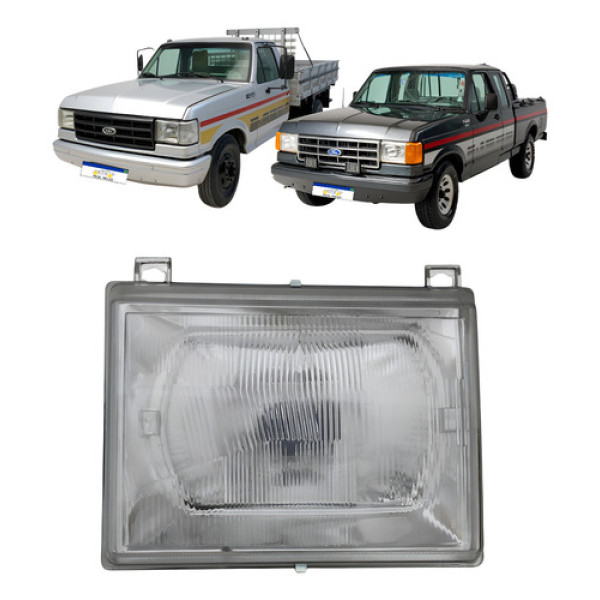 Farol Ford F-1000 F-4000 1993 A 1995 Esquerdo Lado Motorista Esquerdo/motorista
