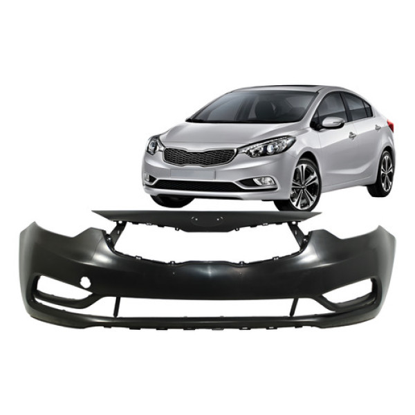 Parachoque Dianteiro Kia Cerato 2013 2014 2015 2016 Novo Preto