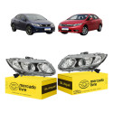 Par Farol Honda Civic 2012 2013 2014 2015 2016 Dianteiro Esquerdo