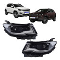 Farol Jeep Compass 2017 2018 2019 2020 2021 Com Led