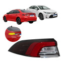 Lanterna Corolla 2020 2021 2022 2023 2024 A 2026 Canto L.e Esquerdo/motorista Vermelho