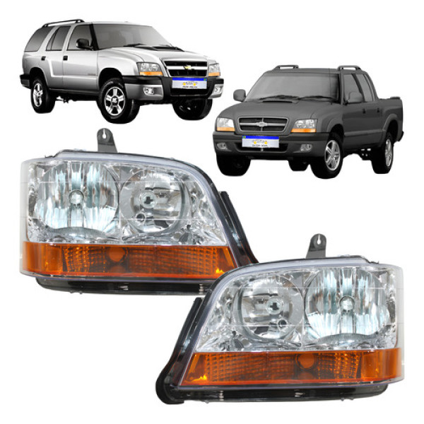 Par Farol S10 2001 2002 2003 2004 2005 2006 2007 2008 2009 Direito