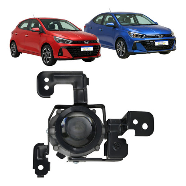 Farol Milha Hyundai Hb20 2023 2024 2025 2026 Direito Novo Cristal