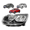 Farol Vw Gol Voyage G8 Saveiro G7 2017 2018 2019 A 2023 Le Esquerdo