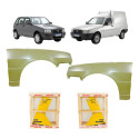 Par Paralama Fiat Uno Fiorino 2006 2007 2008 2009 A 2013