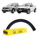 Moldura Paralama Vw Saveiro G7 G8 Robust 2017 A 2024 Ld Preto