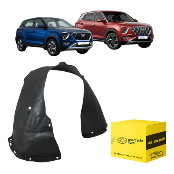 Parabarro Dianteiro Direito Creta 2022 2023 2024 2025