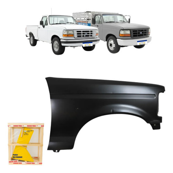 Paralama Ford F-1000 F-4000 Xl Xlt 1996 97 1998 C/avaria Ld