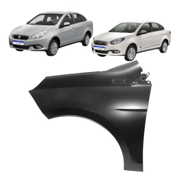 Paralama Fiat Grand Siena 2012 2013 2014 2015 A 2021 Novo Le