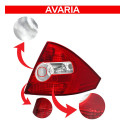 Lanterna Fiesta Sedan 2003 04 05 06 07 08 A 2010 C/avaria Le Esquerdo/motorista