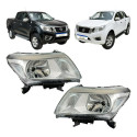 Par Farol Nissan Frontier 2018 A 2021 Cromado Foco Simples