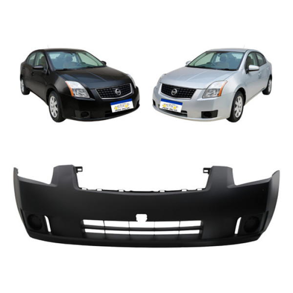 Parachoque Dianteiro Sentra 2007 2008 A 2009 Sem Furo Milha