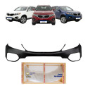 Parachoque Kia Sorento 2010 2011 2012 2013 Dianteiro Preto Liso Para Pintura
