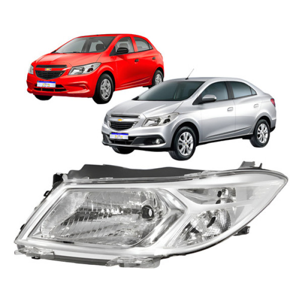 Farol Chevrolet Onix 2013 2014 2015 2016 Dianteiro Novo L.e Esquerdo Farol Chevrolet Onix 2013 2014 2015 2016 Dianteiro Novo L.e Esquerdo