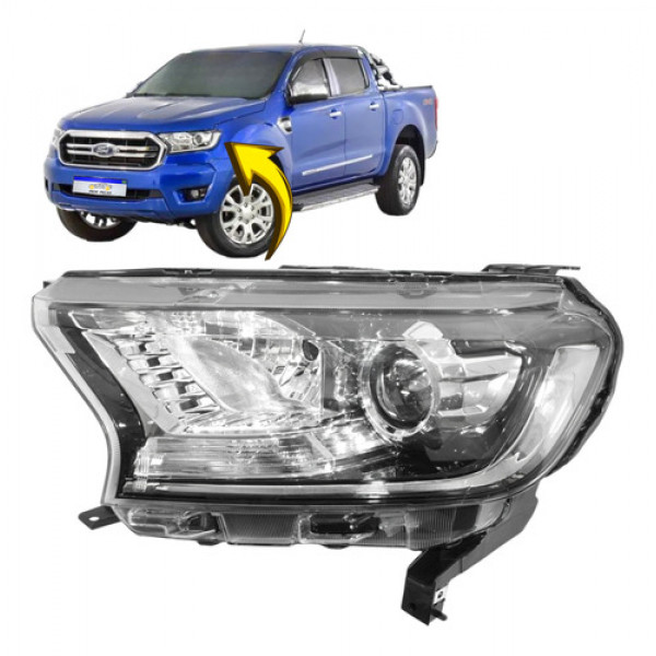 Farol Ford Ranger 2017 2018 2019 2020 2021 Lado Esquerdo 