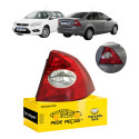 Sinaleira Direita Traseira Ford Focus Sedan 2009 10 A 2013 Direito/passageiro Vermelho Cristal