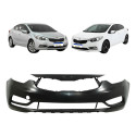 Parachoque Kia Cerato 2014 2015 2016 Novo Preto Liso Preto