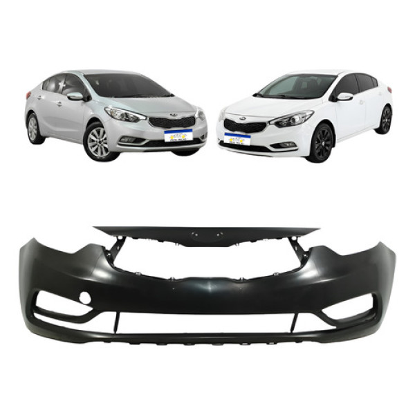 Parachoque Kia Cerato 2014 2015 2016 Novo Preto Liso