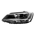 Farol Foco Duplo Mascara Negra Jetta 2011 A 2016 Par Novo Ambos Lados