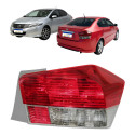 Lanterna Traseira City 2009 2010 2011 2012 Direita C/soquete Direito/passageiro Vermelho