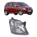 Par Farol Chevrolet Meriva Ss 2003 2004 A 2012 Mascara Cinza Ambos Lados