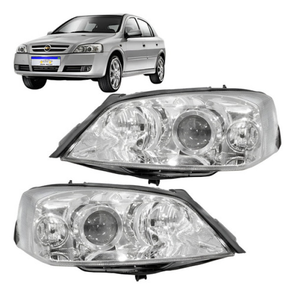 Par Farol Astra Cromado 2003 2004 2005 2006 2007 2008 A 2011 Direito