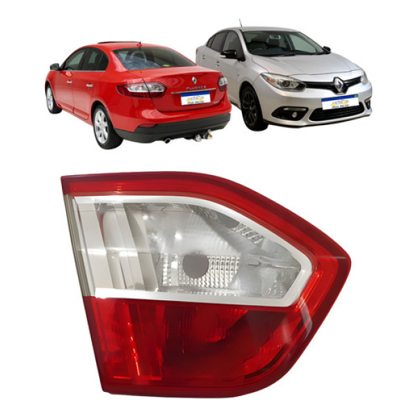 Sinaleira Traseira Renault Fluence 2011 A 2016 Tampa Sem Led