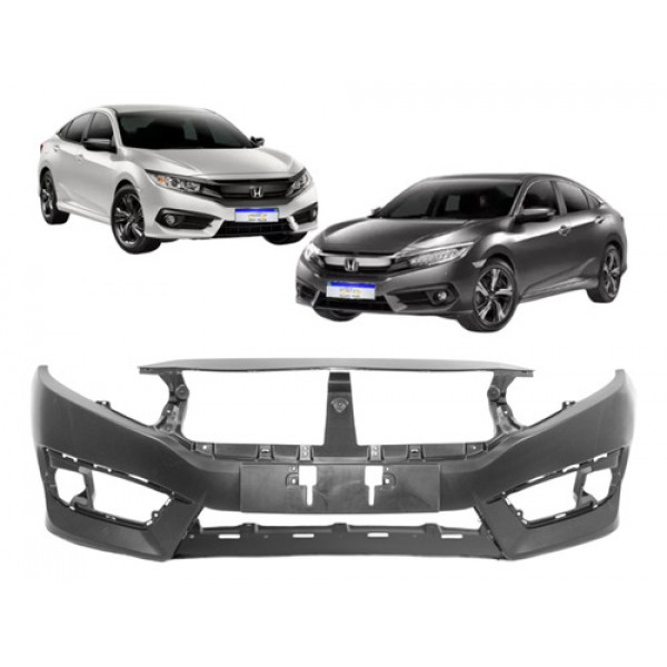 Parachoque Dianteiro Honda Civic G10 2017 2018 2019 Novo